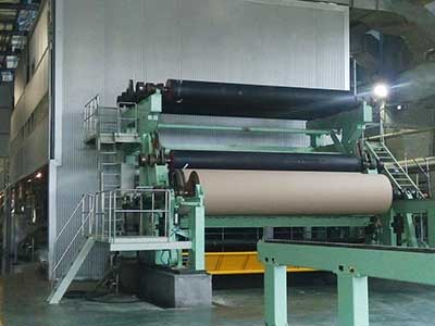 Paper-production-line